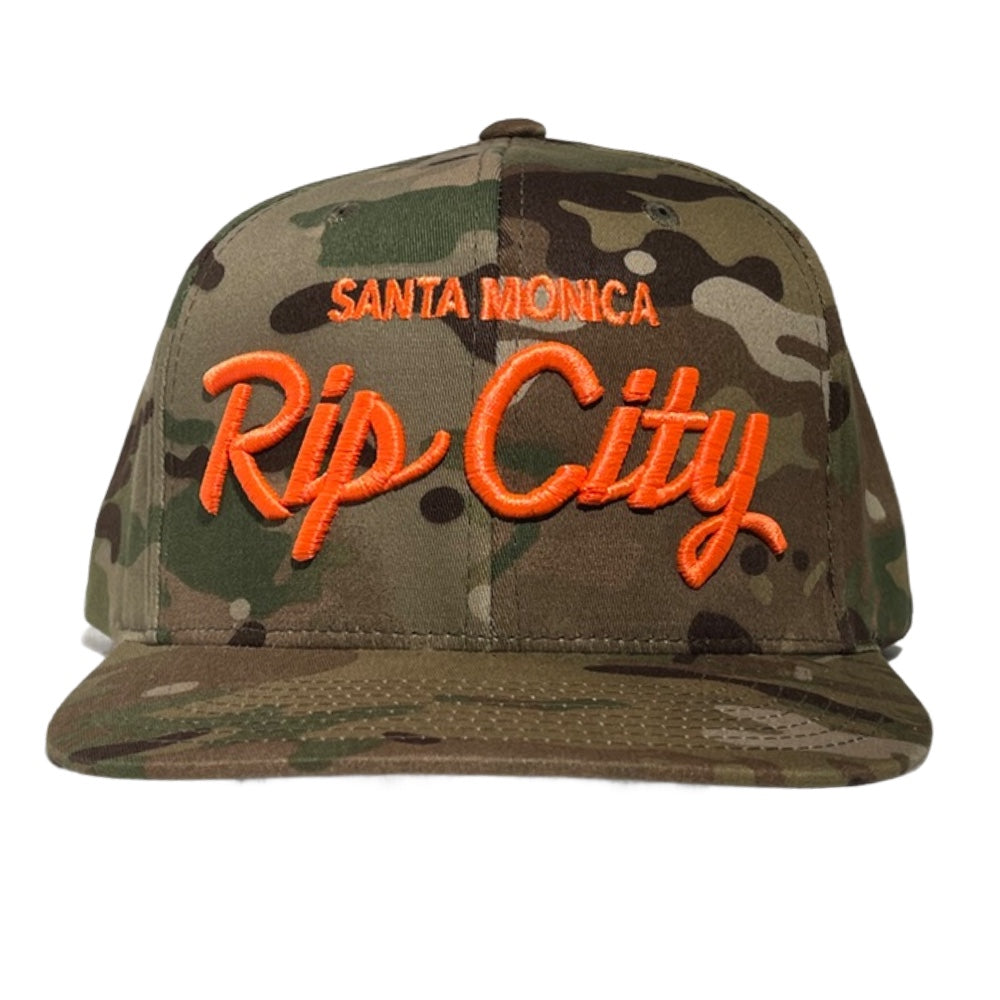 Rip City Skates Camo Snapback