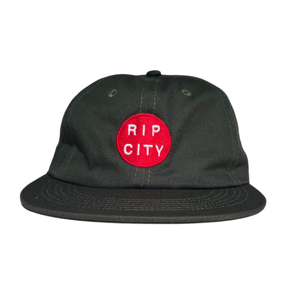 Rip City Skates Embroidered Dot 6 Panel Hat